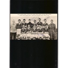 Signed picture of the victorious Chelsea team of 1955. SORRY SOLD!